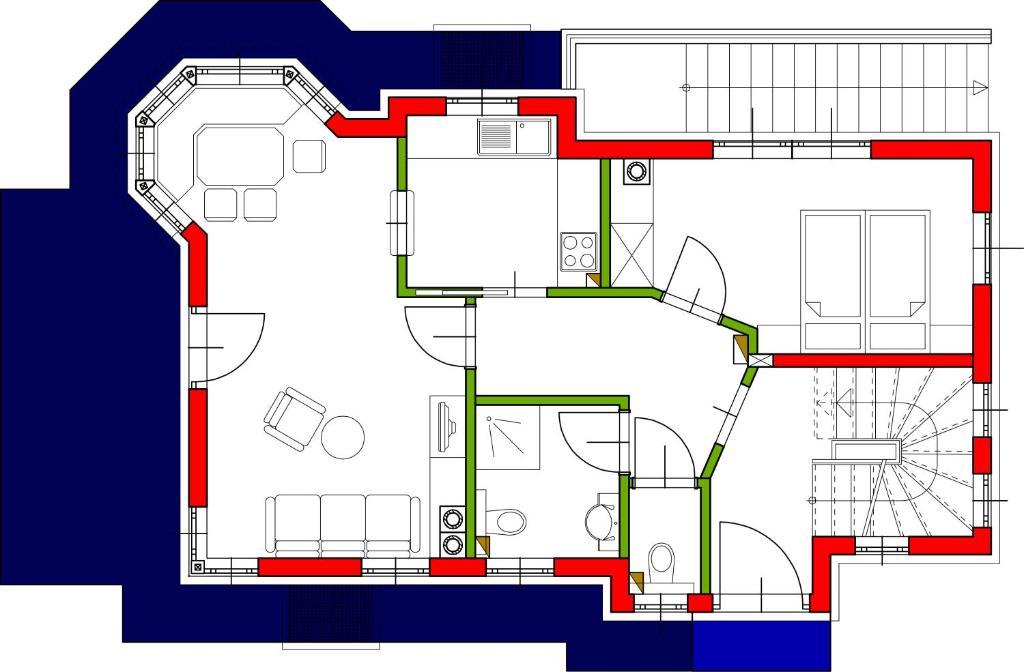 S'Doerfl Chalets Mayrhofen Quarto foto